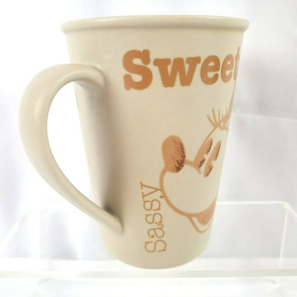Walt Disney World Minnie Mouse Sweet Sassy Precious In Charge Funny Coffee Mug - Picture 6 of 8